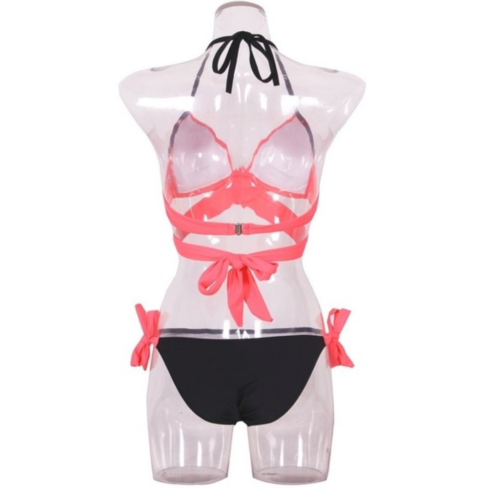 Push-up Bikini Top - Criss Cross Swimsuit - Picture 5 of 6